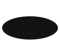 RugsX Lindo Rug in Black | Size: 120 cm diameter RUGSX Black 120 cm diameter