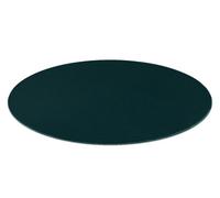 RugsX Modern Washing Carpet Lindo Circle Emerald Green, Anti-Slip, Shaggy Circle 100 Cm