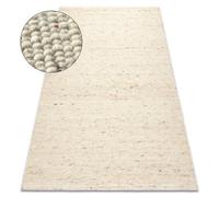 RugsX Nepal 2100 Beige Carpet - Woolen, Double-Sided, Natural 140X190 Cm