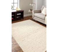 RugsX Nepal 2100 Beige Carpet - Woolen, Double-Sided, Natural 80X150 Cm