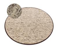 RugsX Nepal Rug in Beige | Size: 120 cm diameter RUGSX Beige 120 cm diameter