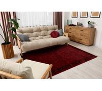 RugsX Orient 5125 Carpet Burgundy / Black Frame, Classic, Ornament, With Fringes 200X290 Cm