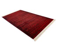 RugsX Orient 5820 Carpet Burgundy / Black Oriental, Stripes With Fringes 250X350 Cm