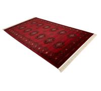 RugsX Orient 6871 Carpet Burgundy / Black Frame, Classic, Ornament, With Fringes 200X290 Cm