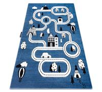 RugsX Petit Rug in Blue | Size: 200 cm x 290 cm RUGSX Blue 200 cm x 290 cm