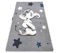 RugsX Petit Rug in Grey | Size: 120 cm x 170 cm RUGSX Grey 120 cm x 170 cm