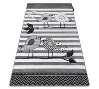 RugsX Petit Rug in Grey | Size: 120 cm x 170 cm RUGSX Grey 120 cm x 170 cm