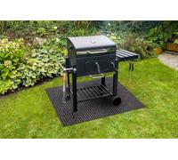 RugsX Protective Grill Mat 1206 For The Terrace, Outdoor - Light Brown 80X120 Cm