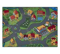 RugsX Rebel Roads Rug in Grey | Size: 95 cm x 133 cm RUGSX Grey 95 cm x 133 cm