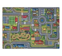 RugsX Rebel Roads Rug in Grey | Size: 95 cm x 200 cm RUGSX Grey 95 cm x 200 cm