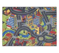 RugsX Rebel Roads Rug in Grey | Size: 95 cm x 200 cm RUGSX Grey 95 cm x 200 cm