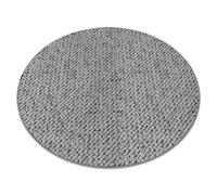RugsX Round Casablanca Rug in Grey | Size: 150 cm diameter RUGSX Grey 150 cm diameter