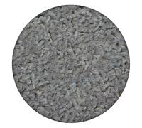 RugsX Round Eton Rug in Grey | Size: 200 cm diameter RUGSX Grey 200 cm diameter