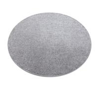 RugsX Round San Rug in Silver | Size: 170 cm diameter RUGSX Silver 170 cm diameter