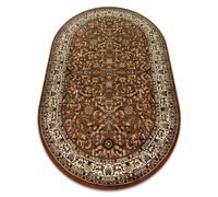 RugsX Royal Rug in Brown | Size: 100 cm x 180 cm RUGSX Brown 100 cm x 180 cm