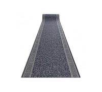 RugsX Runner anti-slip GREK, gr um Ornament grey 110cm 110x140 cm