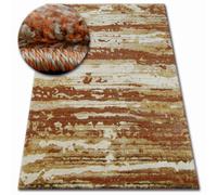 RugsX Shadow Rug - Polypropylene - 140cm x 190cm - Orange