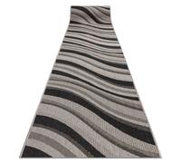 RugsX Sizal Floorlux Runner in Silver | Size: 70 cm x 280 cm RUGSX Silver 70 cm x 280 cm
