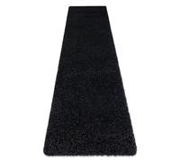 RugsX Soffi Runner in Black | Size: 60 cm x 250 cm RUGSX Black 60 cm x 250 cm