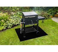 RugsX Triumph 990 Protective Grill Mat For Terrace, Outdoor - Black 150X200 Cm