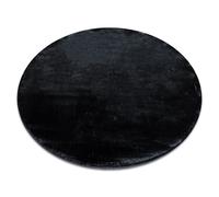 RugsX Visco Rug in Grey | Size: 120 cm diameter RUGSX Grey 120 cm diameter