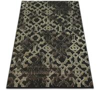 RugsX Vogue Rectangular Rug - Geometric Distressed Moorish Motif - 240cm x 330cm