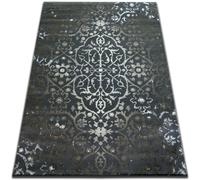 RugsX Vogue Rectangular Rug - Persian Inspired Distressed Central Medallion - 240cm x 330cm