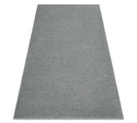 RugsX Wall-To-Wall Moorland Rug in Grey | Size: 100 cm x 150 cm RUGSX Grey 100 cm x 150 cm