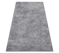 RugsX Wall-To-Wall Serenade Rug in Grey | Size: 150 cm x 300 cm RUGSX Grey 150 cm x 300 cm