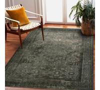 RugsX Wool Carpet Omega Mamluk Rosette Vintage Iron Green 200X300 Cm