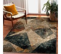 RugsX Wool Carpet Omega Rami Mosaic Emerald 235X350 Cm