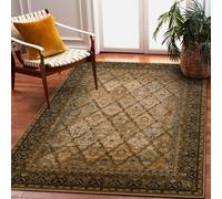 RugsX Wool Carpet Superior Grenada Frame, Diamonds, Oriental - Cognac 300X400 Cm