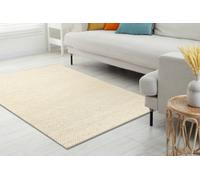 RugsX Wool Carpet Tahar 99004B Cream - Hand-Woven Loop, Uniform 160X240 Cm