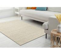RugsX Wool Carpet Tahar 99005B Cream / Grey - Hand-Woven Loop, Uniform 200X290 Cm