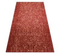RugsX Wool Jade Rug in Red | Size: 140 cm x 200 cm RUGSX Red 140 cm x 200 cm