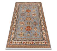 RugsX Wool Keshan Rug in Beige | Size: 120 cm x 145 cm RUGSX Beige 120 cm x 145 cm