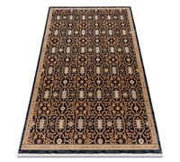 RugsX Wool Keshan Rug in Beige | Size: 80 cm x 145 cm RUGSX Beige 80 cm x 145 cm