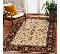 RugsX Wool Omega Rug - Beige/Red - 200cm x 300cm