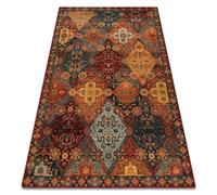 RugsX Wool Omega Rug in Red | Size: 200 cm x 300 cm RUGSX Red 200 cm x 300 cm