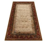 RugsX Wool Polonia Rug in Red | Size: 135 cm x 200 cm RUGSX Red 135 cm x 200 cm