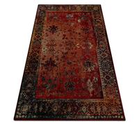 RugsX Wool Polonia Rug in Red | Size: 200 cm x 300 cm RUGSX Red 200 cm x 300 cm