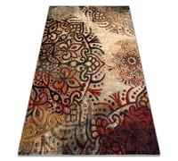 RugsX Wool Polonia Rug in Red | Size: 235 cm x 350 cm RUGSX Red 235 cm x 350 cm