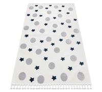 RugsX Yoyo Rug in White | Size: 120 cm x 170 cm RUGSX White 120 cm x 170 cm