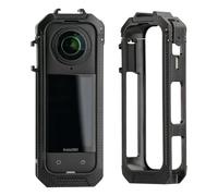 Rugvis Quick Release Protective Frame for Insta360 X5- Shockproof Insta360 X5 Frame with 2 Cold Shoe Mounts, Drop-Proof & Scratch-Resistant Protective Cover