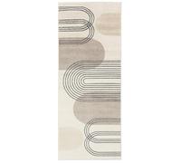 RugVista Amphi Rug, Modern, 80x200 cm, Rectangle, Carpet, Medium Pile, Dry Clean, living-room,bedroom,hallway, Grey/Taupe