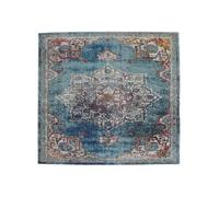 RugVista Balmoral Rug, Modern, 200x200 cm, Square, Carpet, Medium Pile, Dry Clean, living-room,dining-room,bedroom,kitchen, Dark Teal