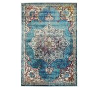 RugVista Balmoral, Rug, Modern carpets, 5′3″ x 7′7″ ft (160x230 cm), Rectangular, Medium Pile, Living Room, Dining Bedroom, Kitchen, Dry Clean Only, oeko_tex_100, Dark Teal