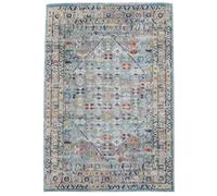 RugVista Chillon Rug, Modern, 200x300 cm, Rectangle, Carpet, Medium Pile, Dry Clean, living-room,dining-room,bedroom,kitchen, Light Blue/Multi