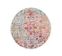 RugVista Kaleidoscope Rug, Modern, Ø 200 cm, Round, Carpet, Medium Pile, Dry Clean, living-room,dining-room,bedroom,kitchen, Multi