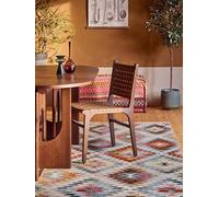 RugVista Kerala Rug, Modern, 160x230 cm, Rectangle, Carpet, Low Pile, Hand Wash, living-room,kitchen, Red/Multi